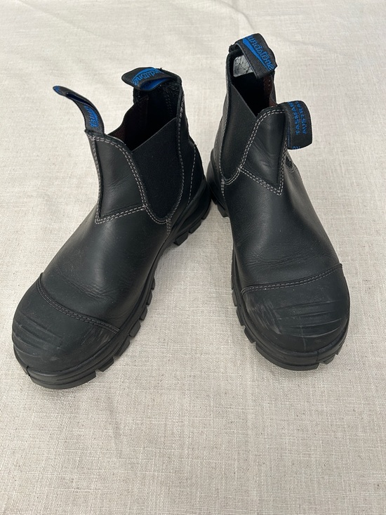 Blundstone Shoes - Blundstone #990 Unisex Steel Toe Work Boots Black Chelsea Slip-On